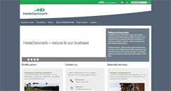 Desktop Screenshot of hededanmark.com