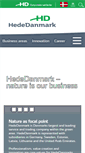 Mobile Screenshot of hededanmark.com